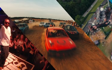 Différents plan filmé en drone FPV