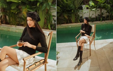Hướng dẫn tư thế ngồi vắt chéo chân thanh lịch cho phái đẹp
