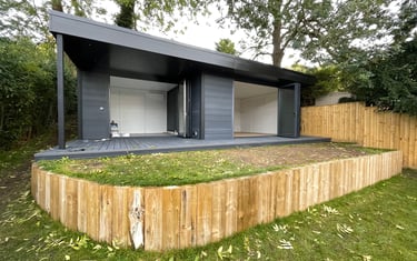 Large-Dark-grey-composite-wood-garden-building