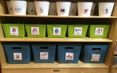 Montessori styled organization for client