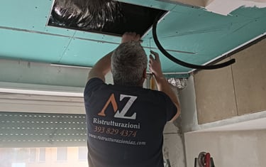 Ristrutturazioni AZ al lavoro per un intervento di ristrutturazione a Roma