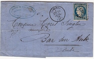 Losange Petits Chiffres des Gros Chiffres 1090 et type 16.
