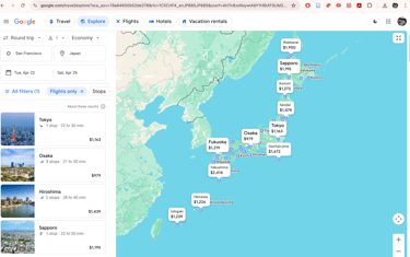 CHOOSING A DESTINATION