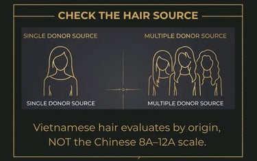 Check the Hair Source Single Donor vs. Multiple Donor