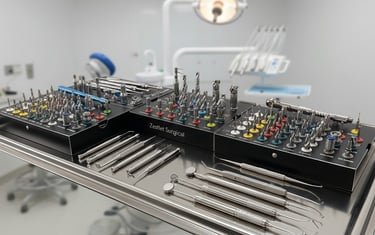 Modern implant surgical kits are revolutionizing dentistry through precision, faster workflow, versa