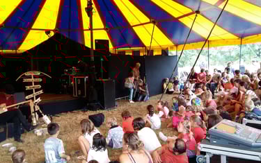 Photo du spectacle Le voyage d'une corde au couvre feu festival