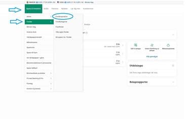 Avanza hur man hittar fonder