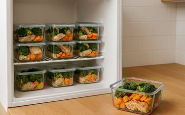 Meal prep saudável para emagrecimento natural eficiente