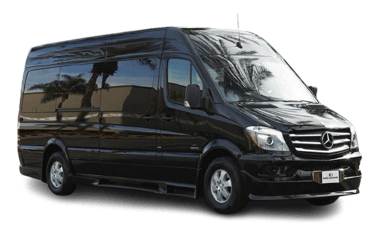 Luxury Mercedes Sprinter van for corporate and group transportation