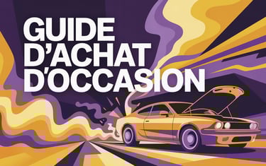 Guide d'achat d'occasion sur une voiture avec le capot ouvert