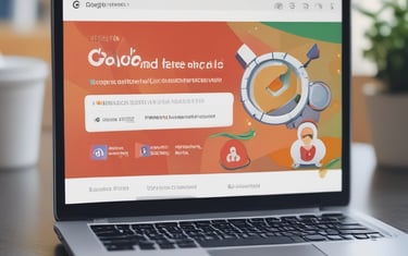 A dark-themed web interface displays an SEO performance score of 100. Multiple indicators at the top show different scores in circular icons. Text below explains the significance of the SEO score and offers additional actions to improve website optimization. A cursor is partially visible.