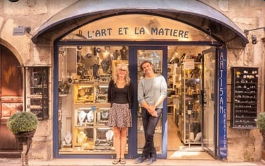 boutique  MG Perreau l'Art et la Matière à Annecy