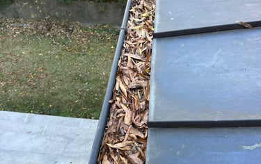 Dirty gutters