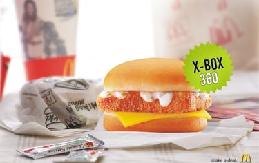 a mcdonalds chicken sandwich sandwich with cheeseburger