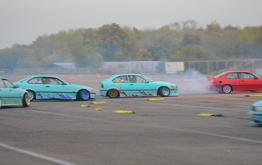 santa pod drifting