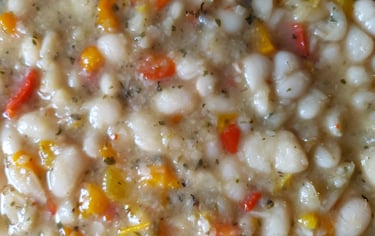 Italian Bell Pepper Beans
