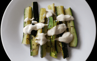 Tahini Zucchini / Yellow Squash / Asparagus