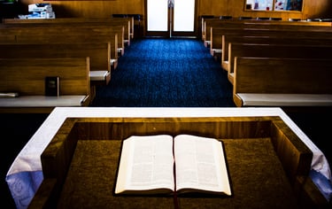 From the pulpit