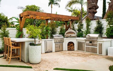 Outdoor kitchen Marbella - landscaping Marbella