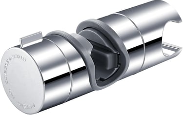 a close up of a metal object with a metal handle