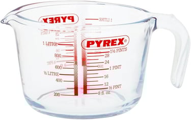 a measuring cup with a measuring scale and measuring scale