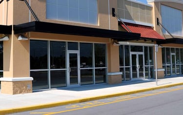 Clean Store Front Windows