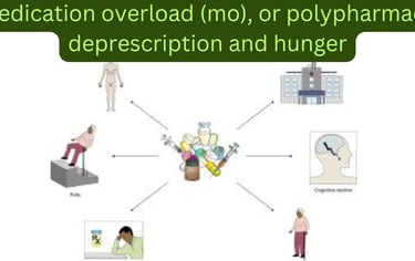 Medication overload (MO), or polypharmacy IN OLD AGES