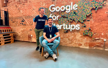 Fundadores de Rentee — Startup española de gestión financiera de propiedades turísticas