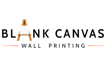 Blank Canvas Wall Printing Logo UV Ink Iowa and Illinois