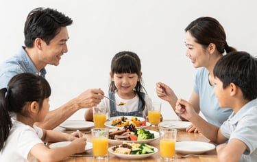 Close-up of hands holding a passport and visa documents on a dark background.
