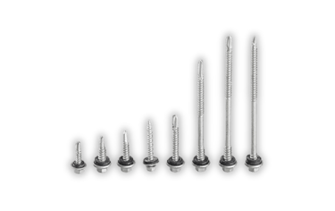 fixadores parafusos para telhas metálicas de diversos formatos