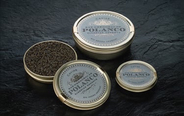 Latas de Caviar Polanco Siberian Reserve