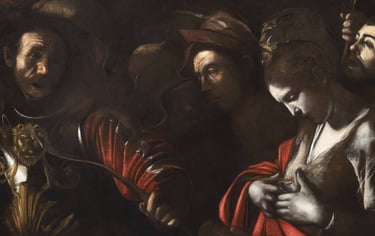 Caravaggio (Michelangelo Merisi), Martirio di sant'Orsola, 1610, Archivio Patrimonio Artistico Intes