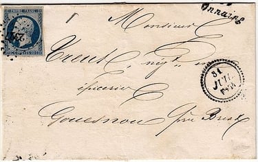 Losange Petits Chiffres 2327 et cursive.