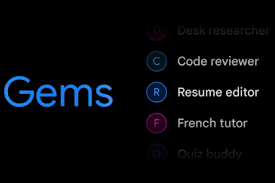 google gems logo and feature