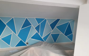 décoration d'un mur dans une chambre