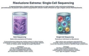 ILsalto quantito: Il sequenziamento a singola cellula