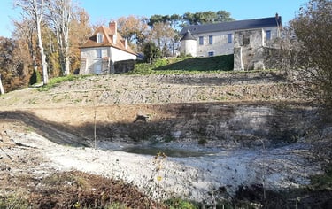 Terrassement à Joué-Lès-Tours