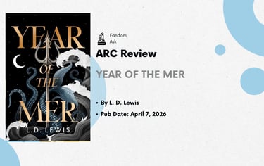 year of the mer by LD LEWIS book review from fandomask.COM