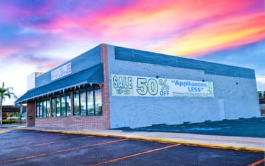 Appliances for less store - street view