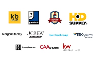Trusted by these top companies, kb home, goodwill, hd supply, j.crew factory, and more