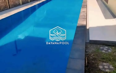 Kolam renang desain elegan buatan dayanapool di purwakarta