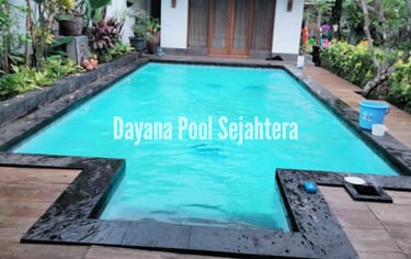 kolam renang minimalis ala bali garapan dayanpool