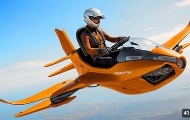 40 Unique Flying Machines