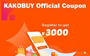 Official Kakobuy New User Rewards & Shipping Coupons