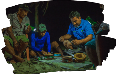 Fishing at Don Diego river