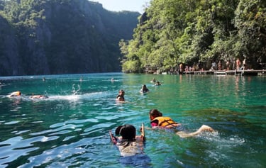 Overnight beach camping between El Nido and Coron – bonfire, stars, and island living