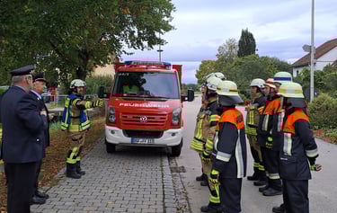FF Frichlkofen beim Leistungsabzeichen