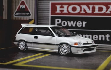 1:64 SI E-AT Civic, , Integra Type R, Accord Type R & Spoon EK 9 Type R
