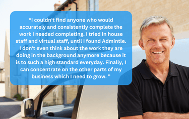 "Finally, I can concentrate on the other parts of my business..."